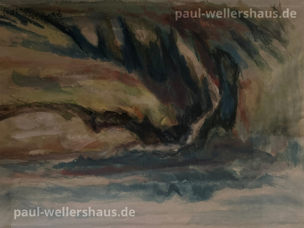 Bewegte Landschaft von Paul Wellershaus